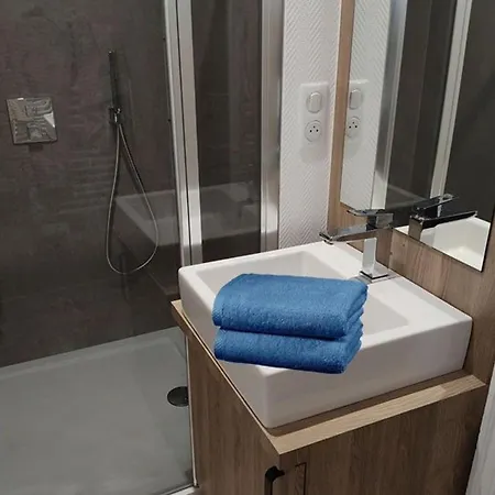 דירה Lumineux 4* Pour 2 A Vittel, Proche Thermes, Wifi, Parking Gratuit - Fr-1-589-745 ויטל