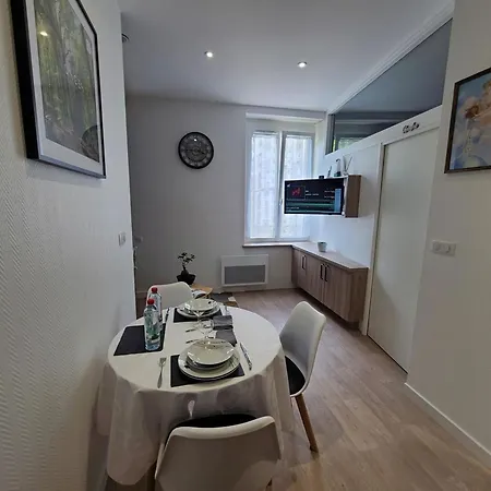 Lumineux 4* Pour 2 A Vittel, Proche Thermes, Wifi, Parking Gratuit - Fr-1-589-745